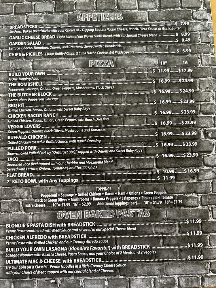 Blondie's Pizzeria & Pub Breadsticks